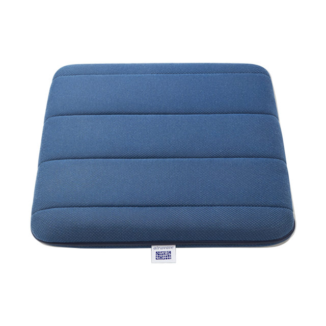 【極美品】エアウィーヴ 座布団 ネイビー　air weave 46cm エアウィーヴ クッション – sleep.airweave