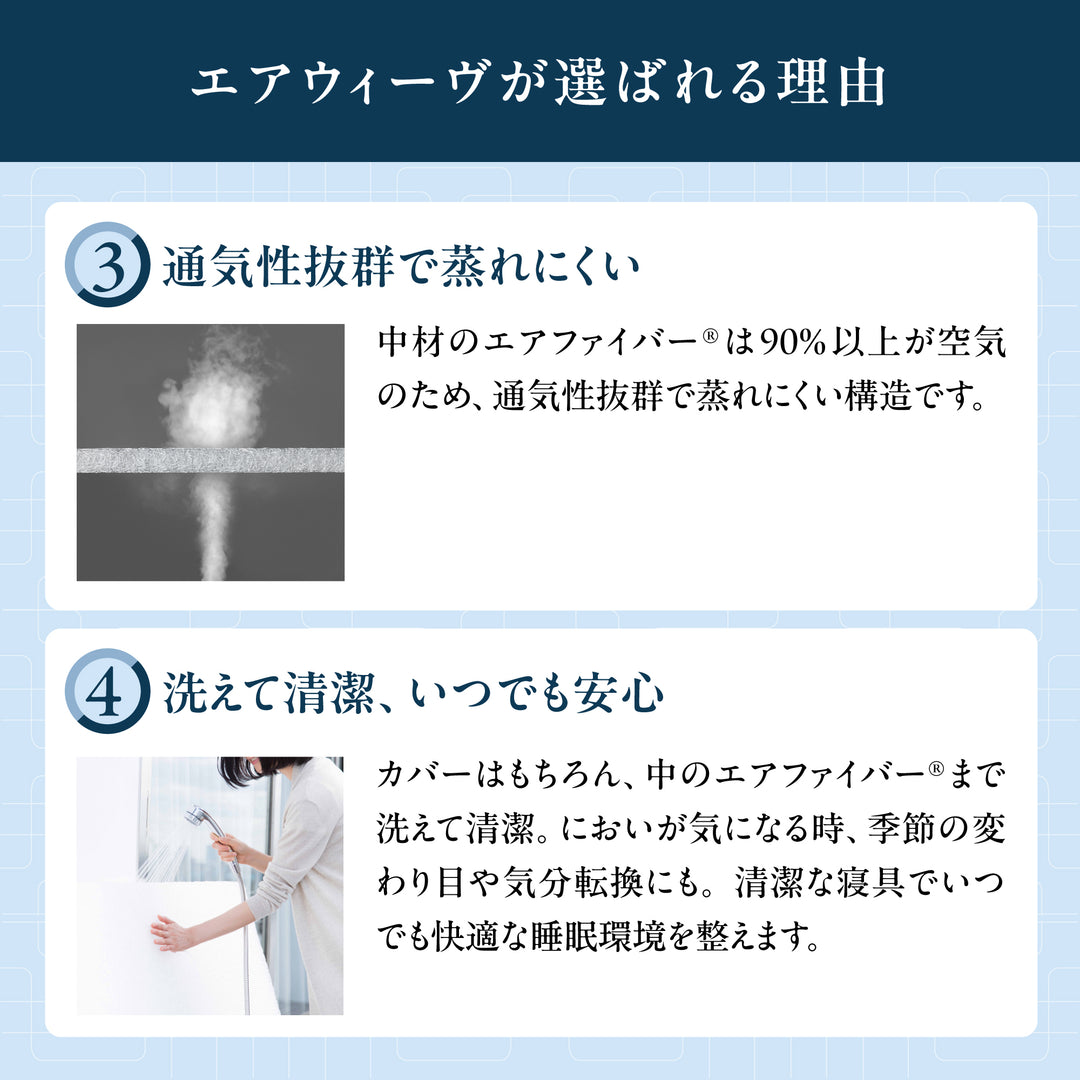 エアウィーヴ スマート 01 – sleep.airweave