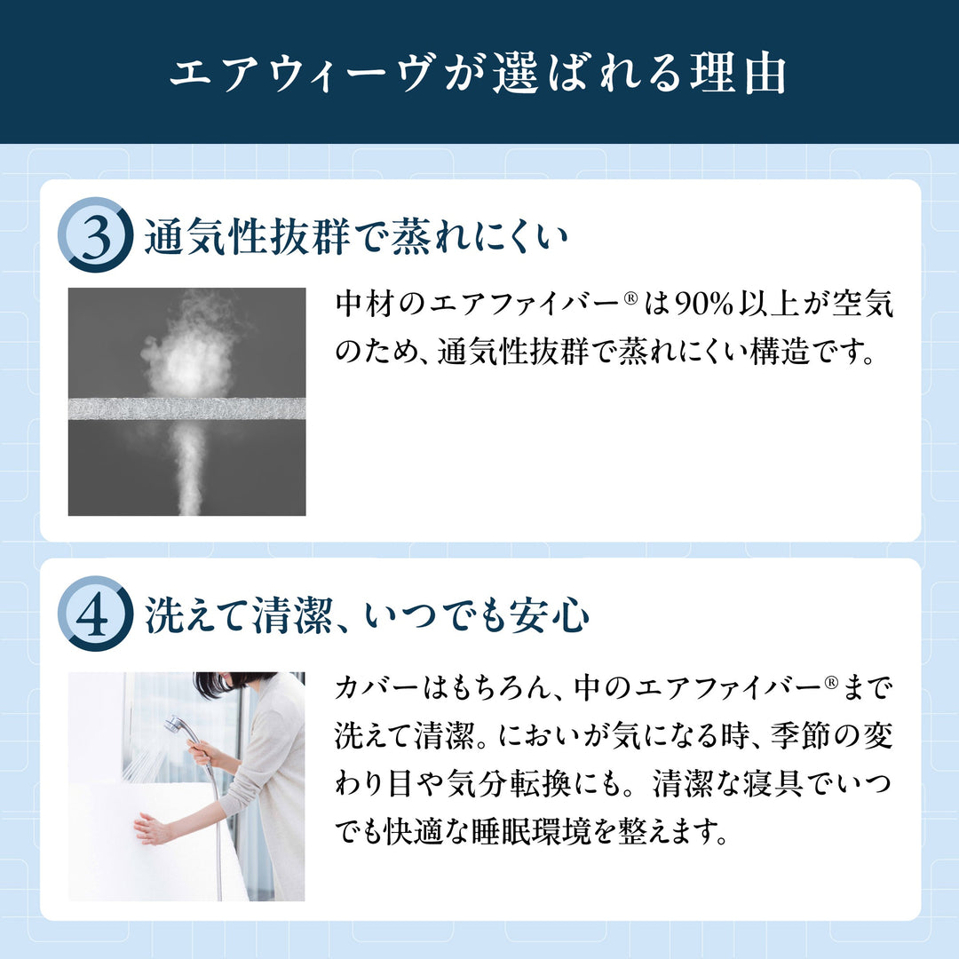 【mizu】エアウィーヴ エアウィーヴ スマート Z01 – sleep.airweave
