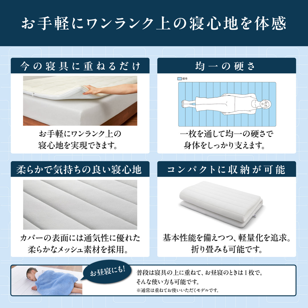 エアウィーヴ スマート 01 シングル (幅:97㎝) エアウィーヴ スマート 01 – sleep.airweave