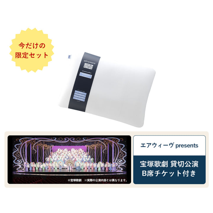 特別販売】エアウィーヴ ピロー スタンダード＋宝塚歌劇 B席チケット